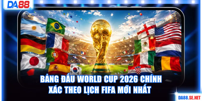 bảng đấu World Cup 2026